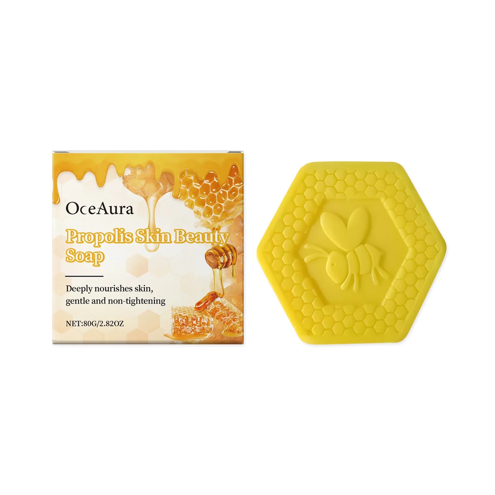Oceaura Honey Body Bathing Soap Remove Pore Dirts Lasting Natural Fragrance Reduce Dryness Rich Bubble Body Cleaning Soap