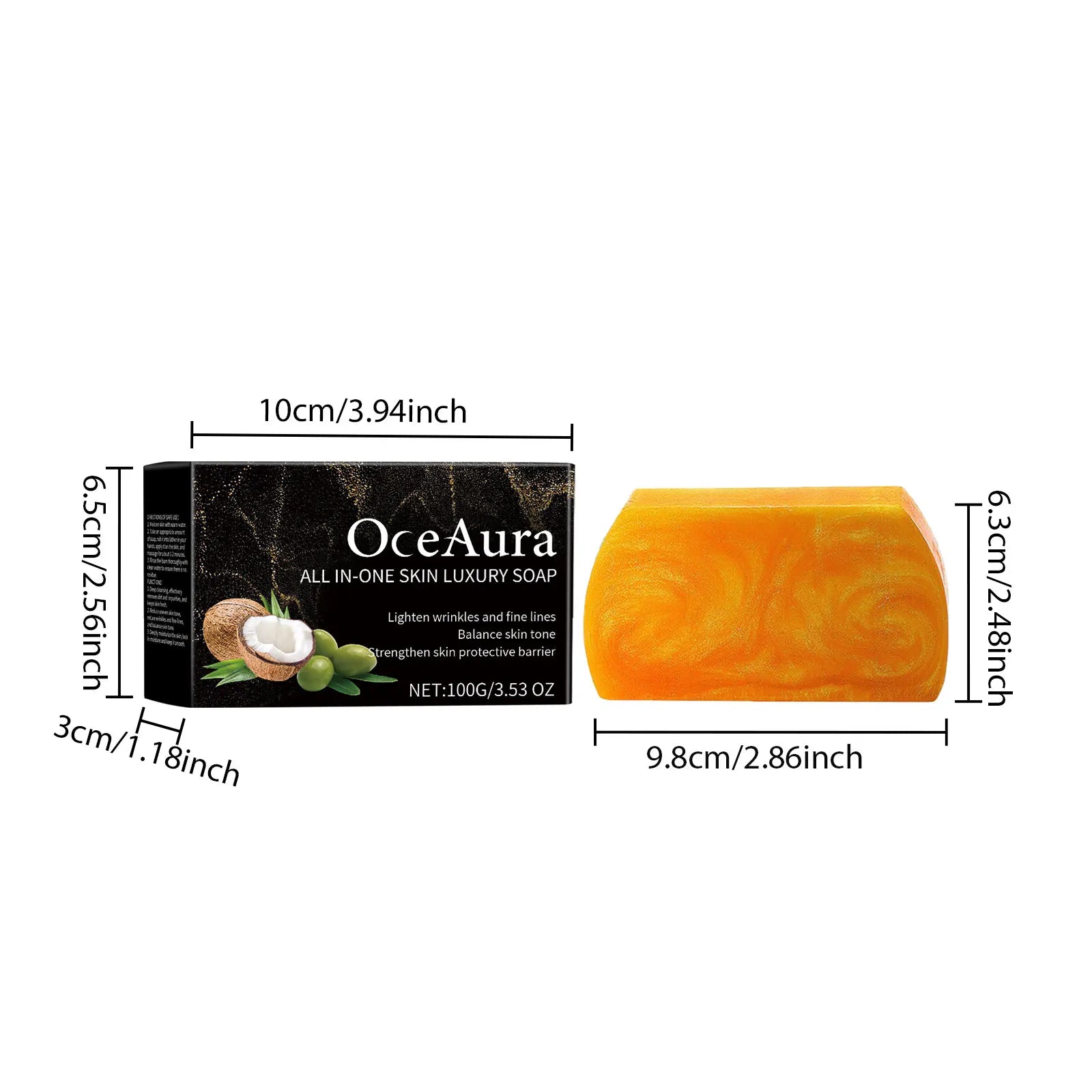 Oceaura Moisturizing Body Bath Soap