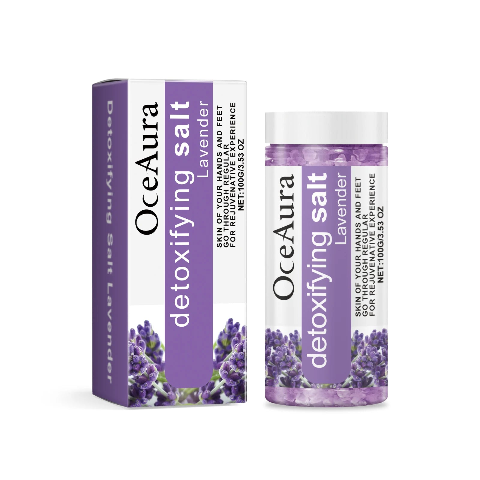 Oceaura Exfoliating Foot Bath Salt 100g