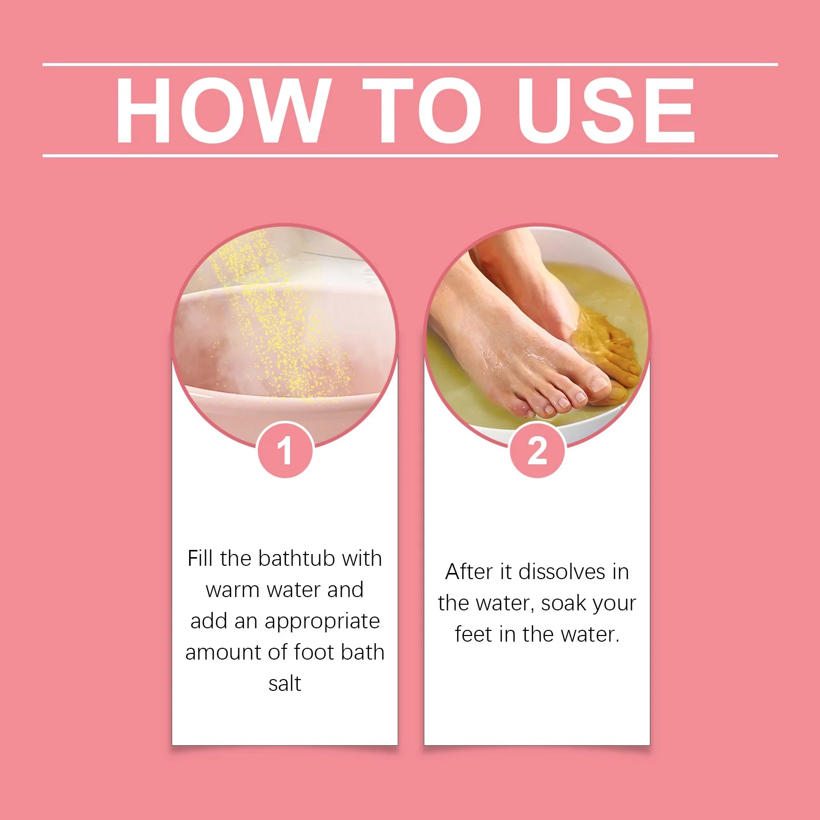 Oceaura Exfoliating Foot Bath Salt 100g