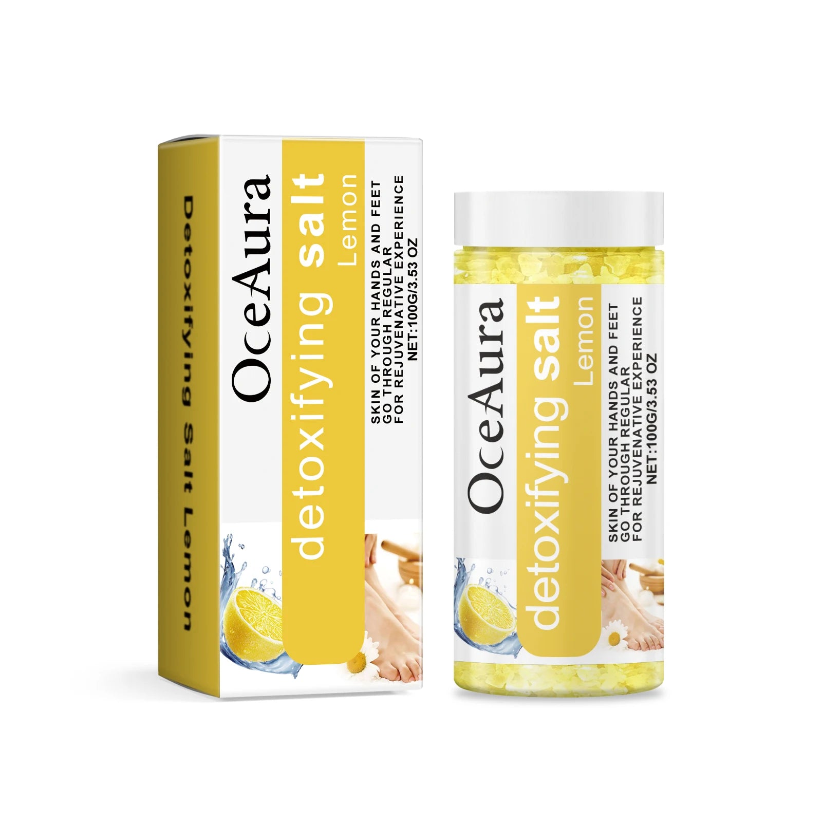 Oceaura Exfoliating Foot Bath Salt 100g