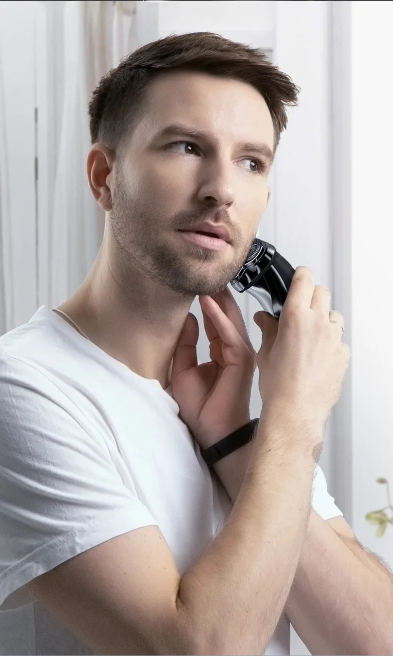 Electric Waterproof Men's Shaver