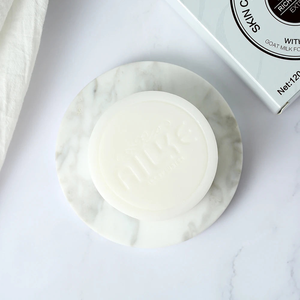 AILKE Whitening Goat Milk Bath Soap with Vitamin C & Caviar