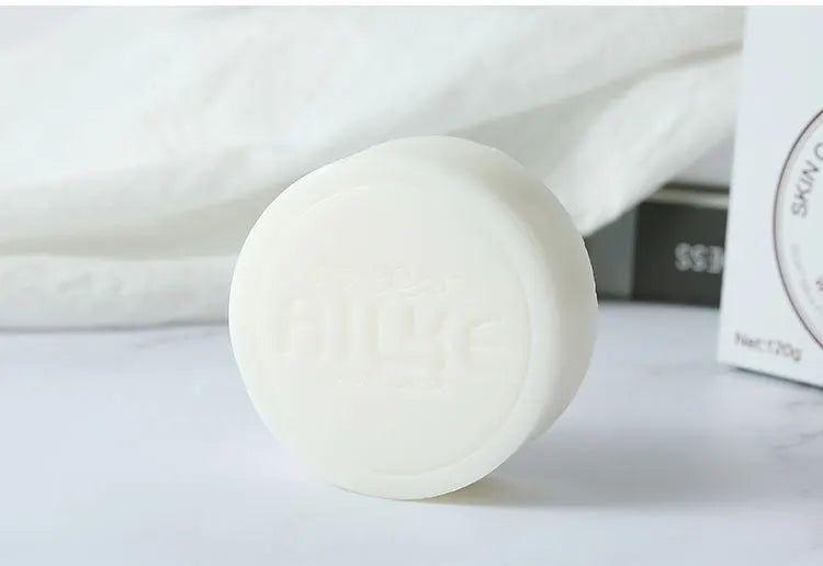AILKE Whitening Goat Milk Bath Soap with Vitamin C & Caviar