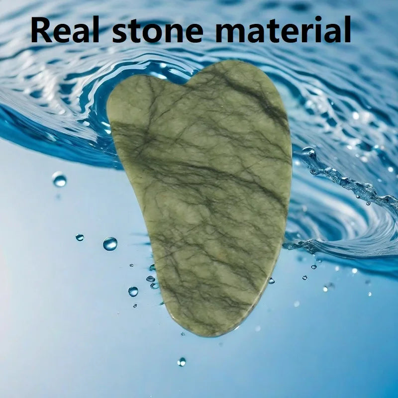 Resin Gua Sha Stone – Facial Roller and Scraper Massage Tool for Skin Care