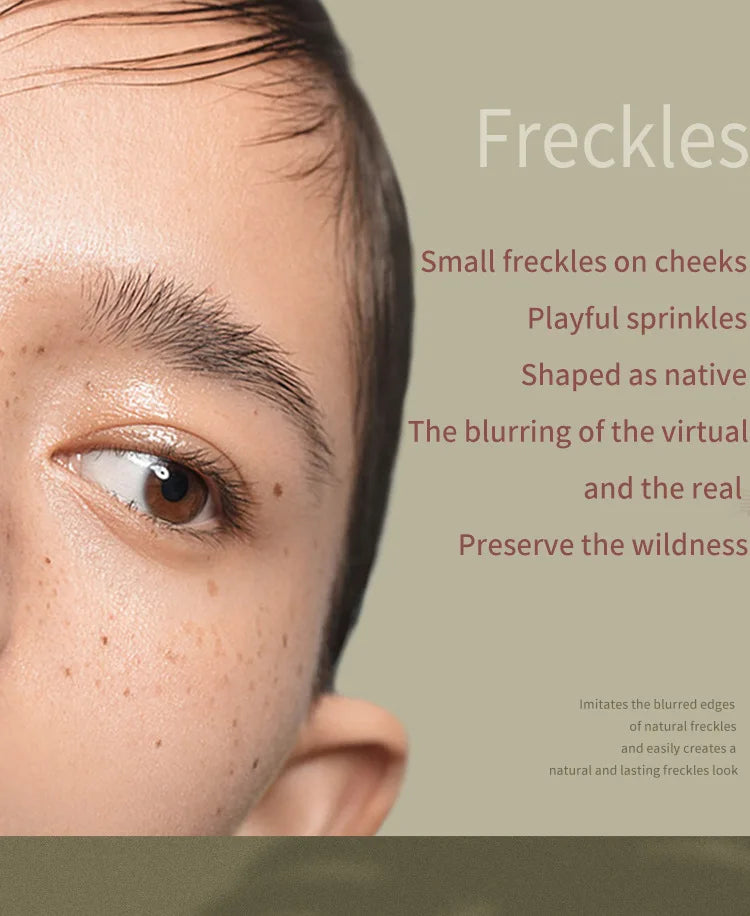 Air Cushion Freckle Stamp Kit – Natural Waterproof Face & Body Freckle Makeup