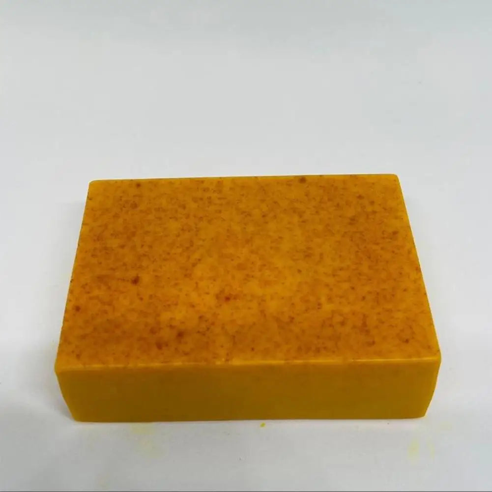 100g Turmeric Handmade Soap – Lemon Kojic Acid Facial & Body Care Bar (1/3/5pcs)