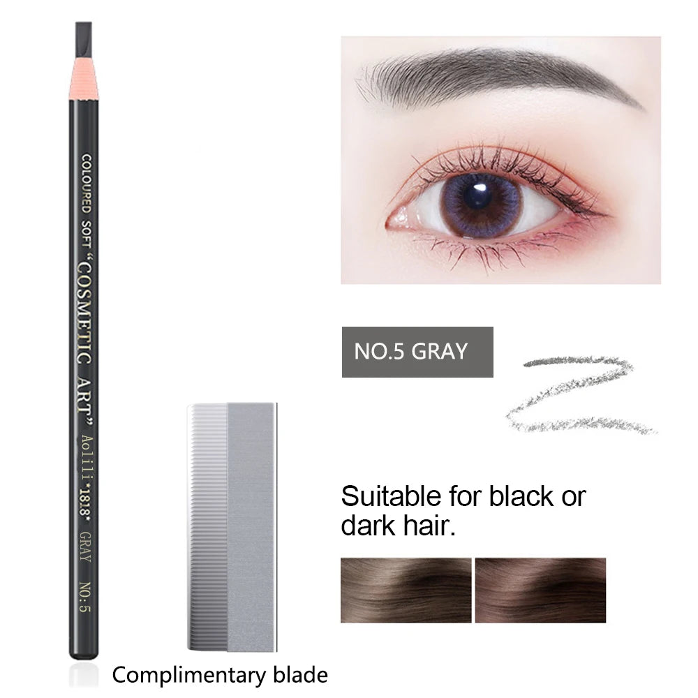 Waterproof Eyebrow Pencil – Long-Lasting Professional Brow Enhancer