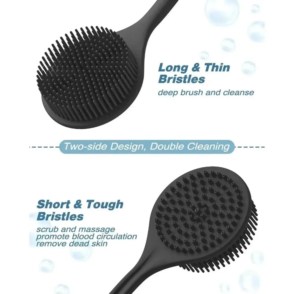 Soft Silicone Back Scrubber Brush