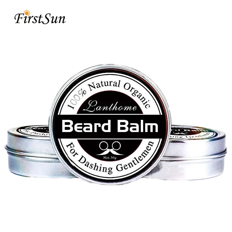 Natural Beard Balm Wax & Growth Oil – Moisturizing and Styling Care for Men