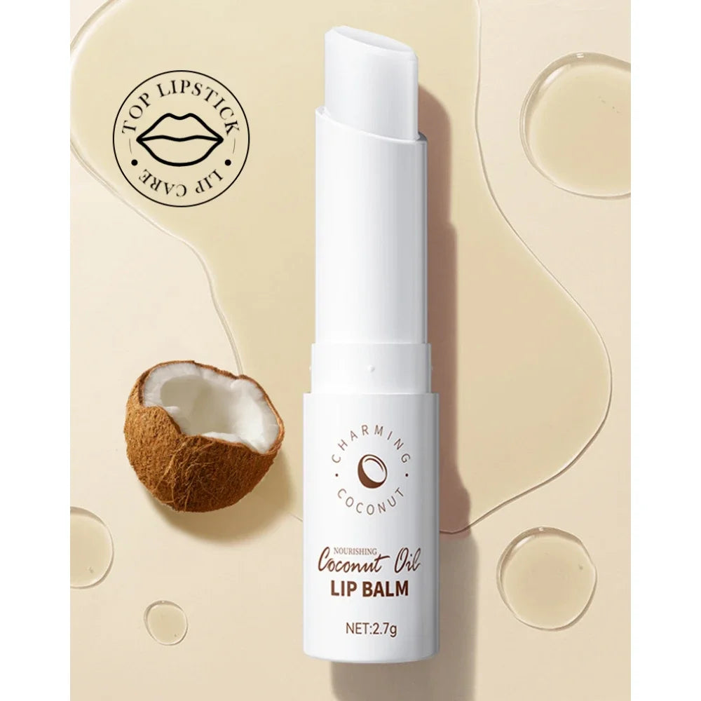 Coconut Lip Balm – Daily Nourishment and Moisture for Men and Women