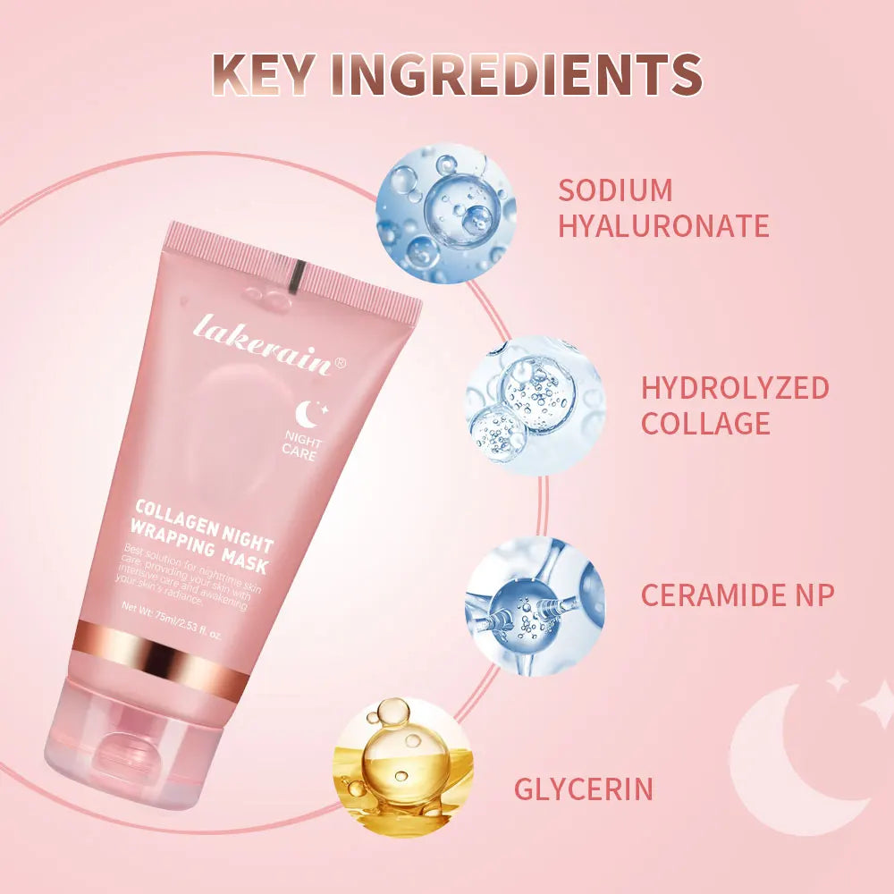 Collagen Jelly Cream Mask – Hydrating and Firming Overnight Facial Treatment