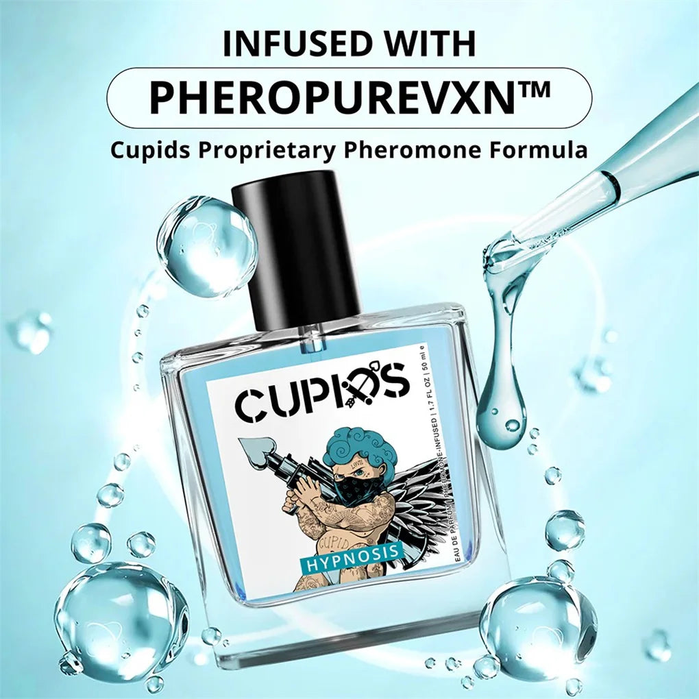 Cupid Hypnosis 2.0 Pheromone Cologne for Men – 50ml Eau de Parfum Spray