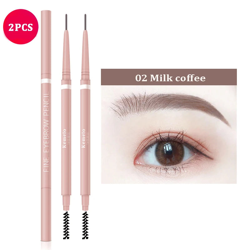 1.5mm Ultra-Fine Eyebrow Pencil – Double-Ended Waterproof & Long-Lasting Brow Pen