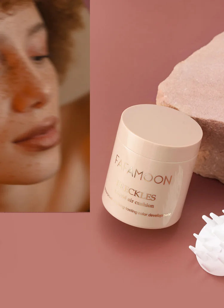 Air Cushion Freckle Stamp Kit – Natural Waterproof Face & Body Freckle Makeup