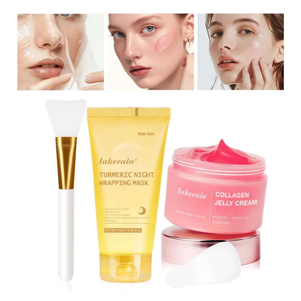 Collagen Jelly Cream Mask – Hydrating and Firming Overnight Facial Treatment