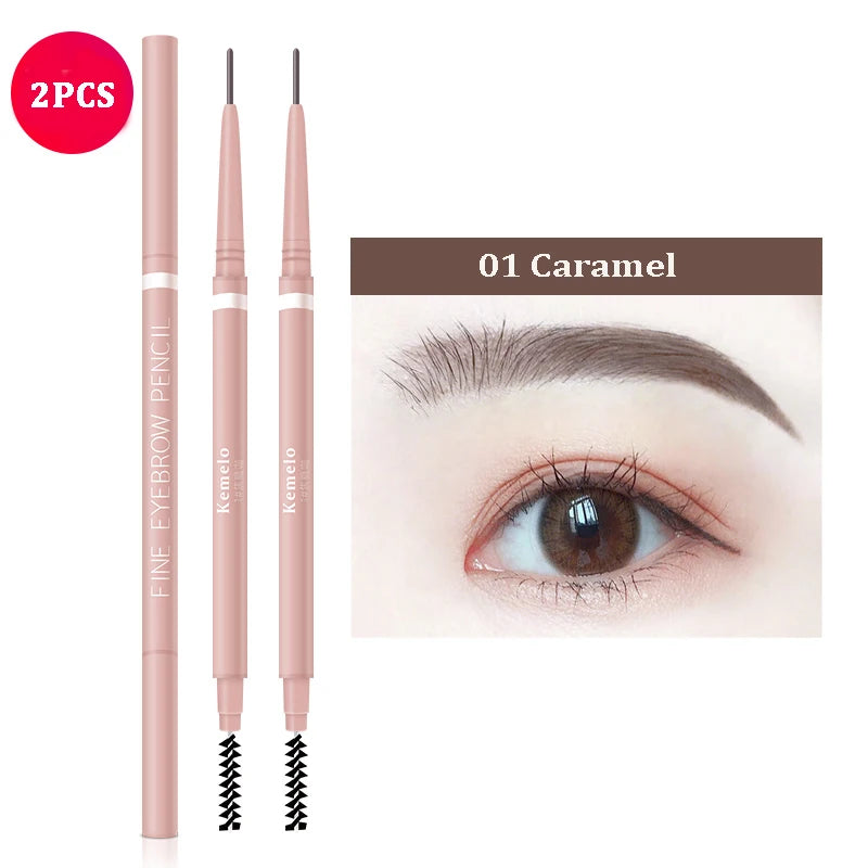 1.5mm Ultra-Fine Eyebrow Pencil – Double-Ended Waterproof & Long-Lasting Brow Pen