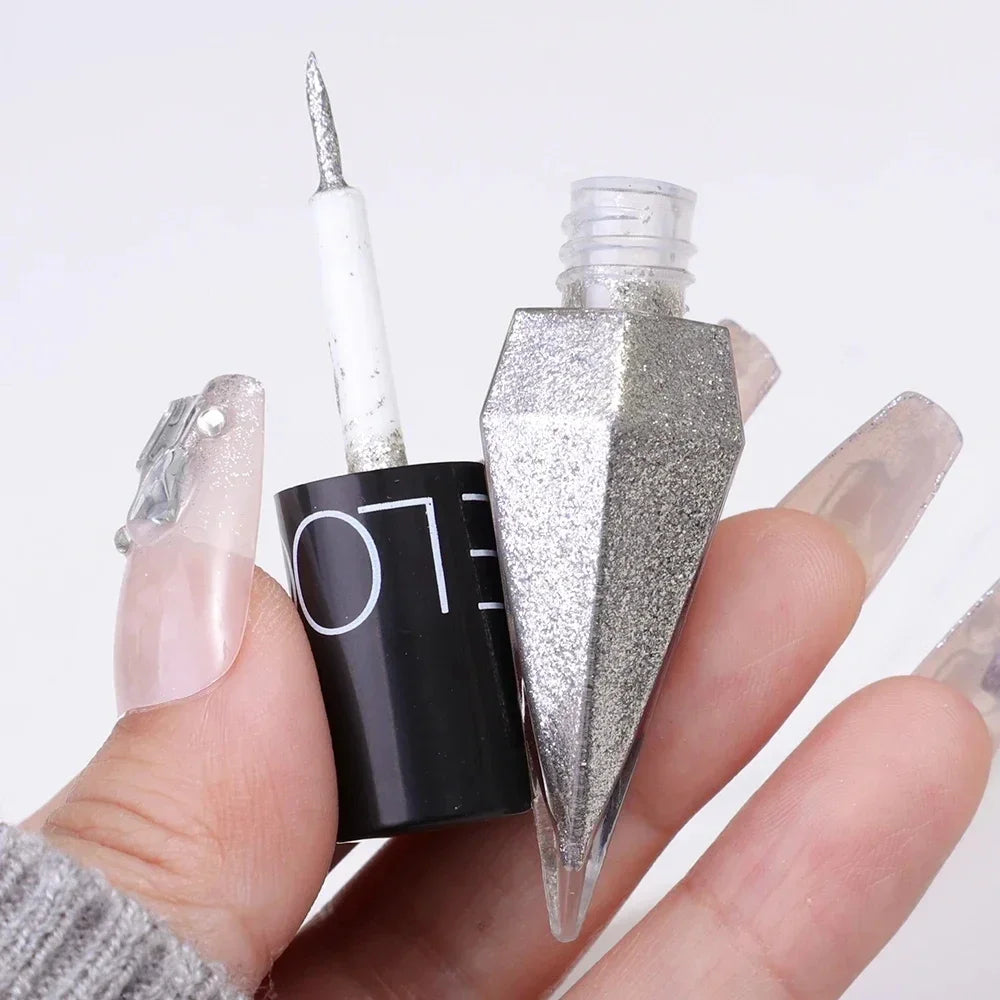 Diamond Shiny Waterproof Eye Liners & Eyeshadow