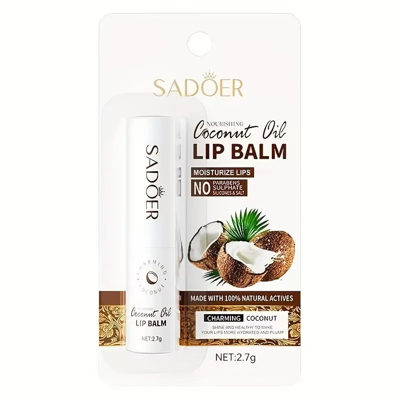 Coconut Lip Balm – Daily Nourishment and Moisture for Men and Women