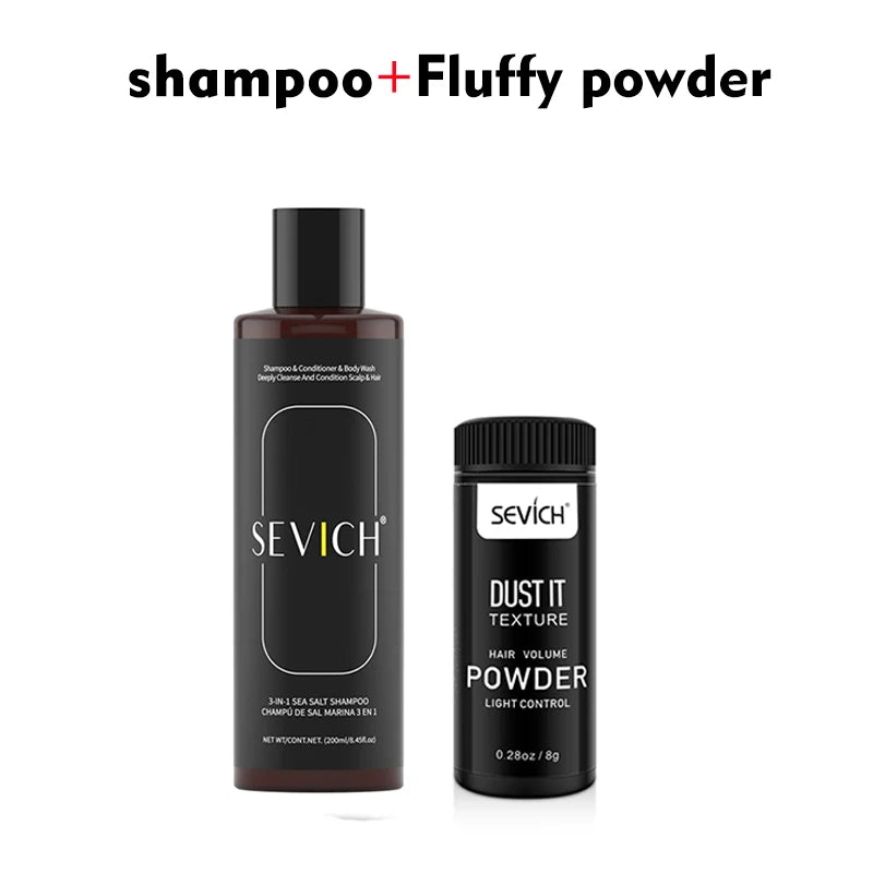 3-in-1 Sea Salt Shampoo – Anti-Dandruff, Oil Control & Moisturizing Scalp Treatment for Men