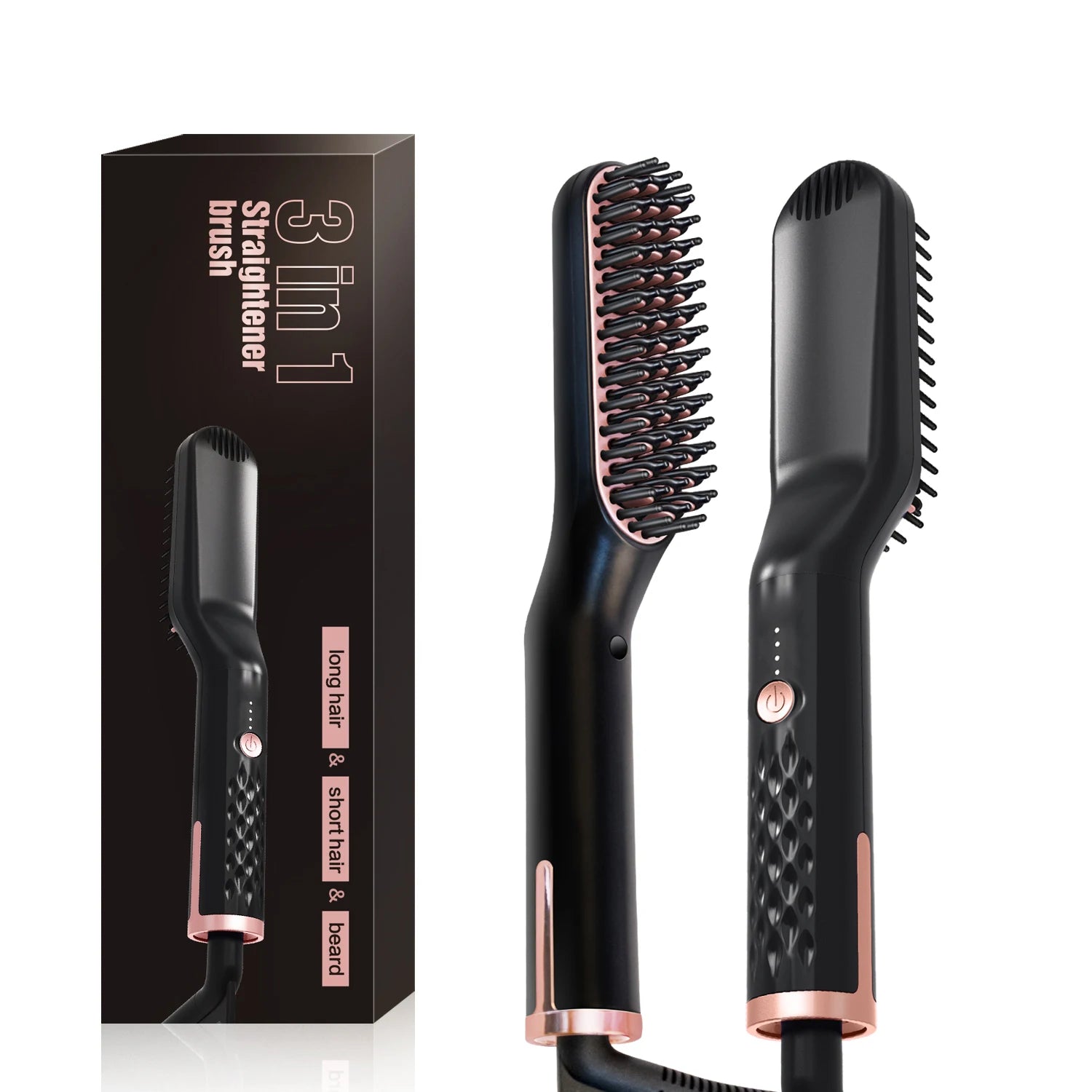 Electric Hot Comb Straightener for Men