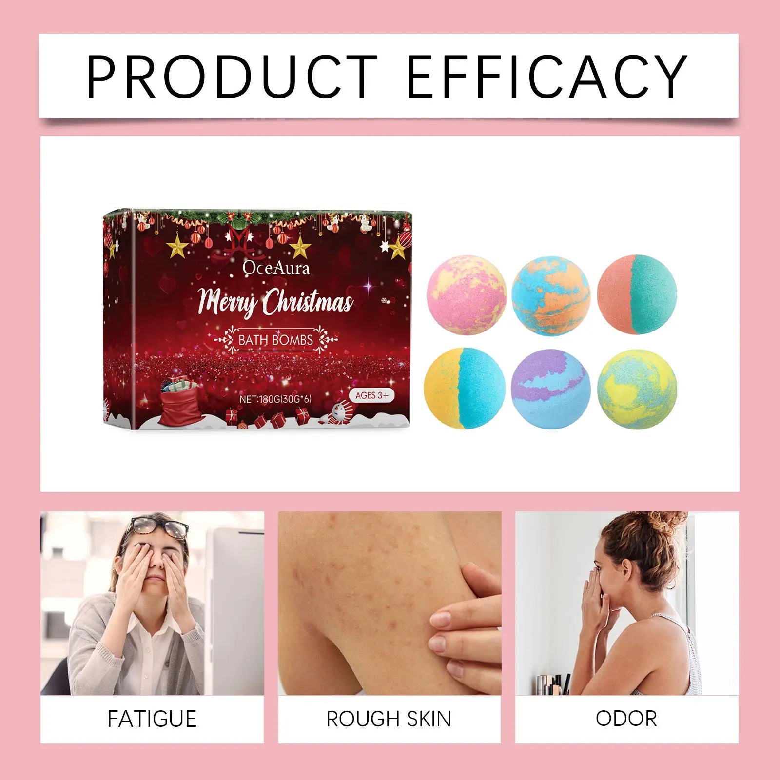 Christmas Bath Salt Balls