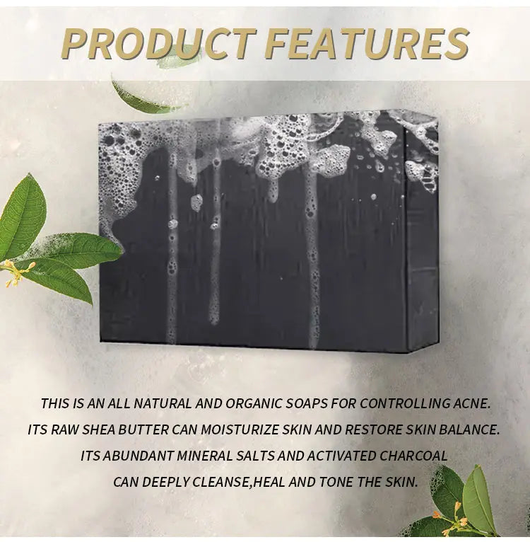 AILKE Whitening Goat Milk Bath Soap with Vitamin C & Caviar