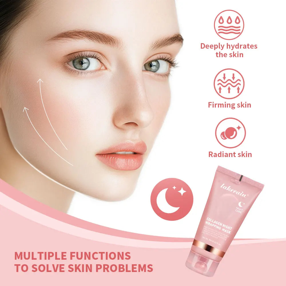 Collagen Jelly Cream Mask – Hydrating and Firming Overnight Facial Treatment