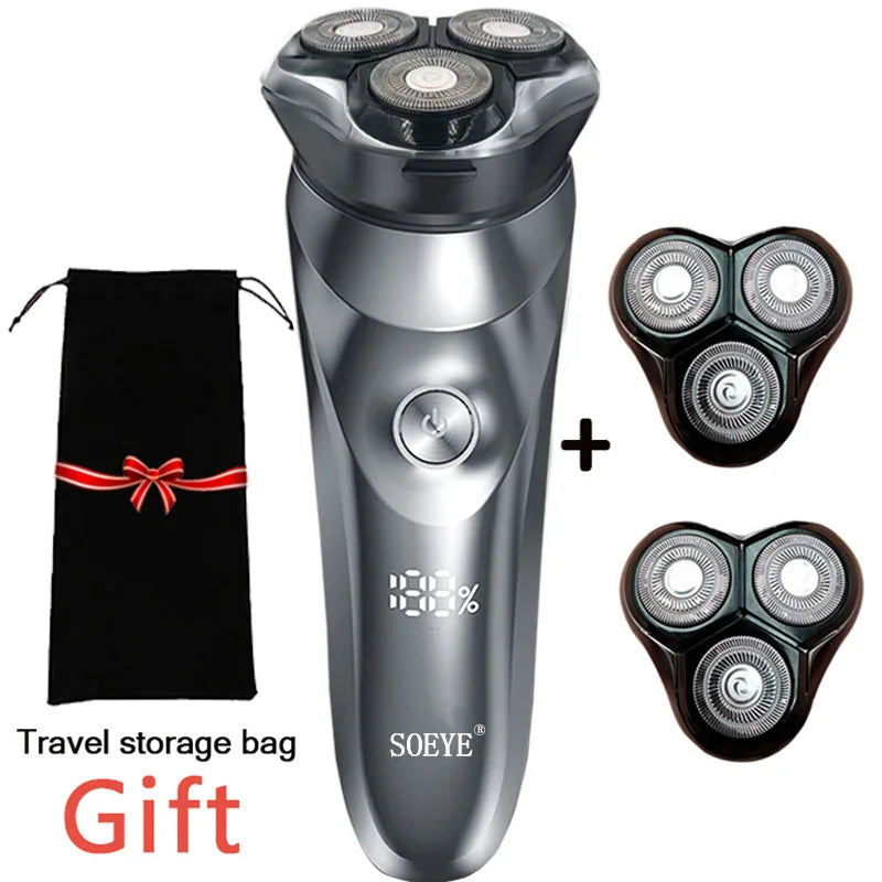 Electric Waterproof Men's Shaver