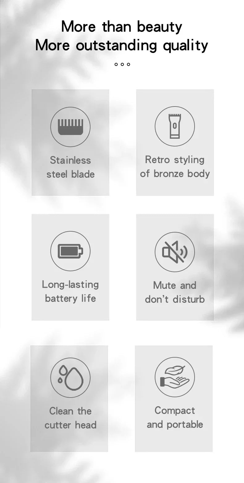 T9 Electric Hair Clipper & Beard Trimmer