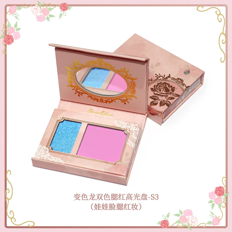 Sheeneffect High-End Eyeshadow & Highlighter Blush