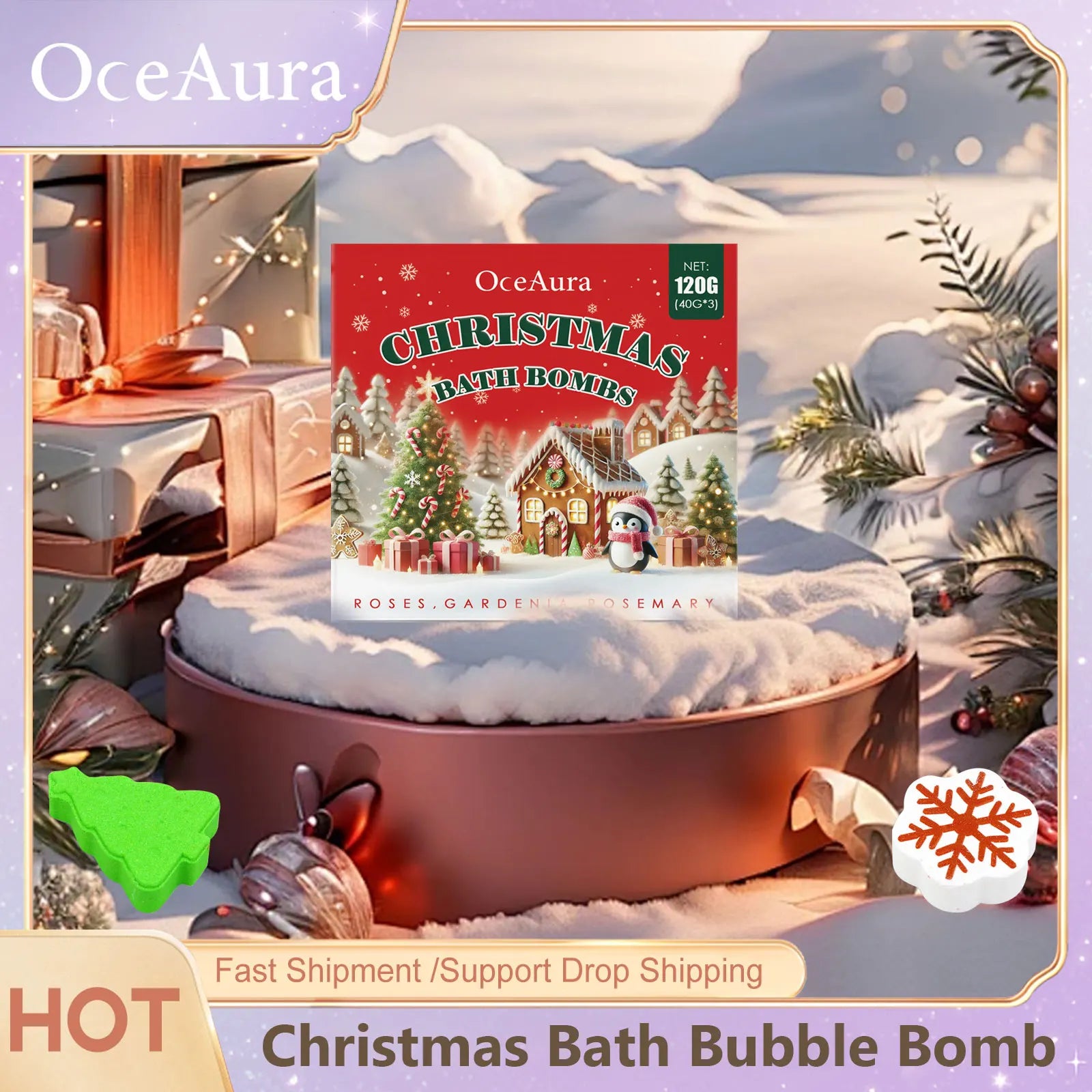 Jaysuing Bath Bombs Gift Set