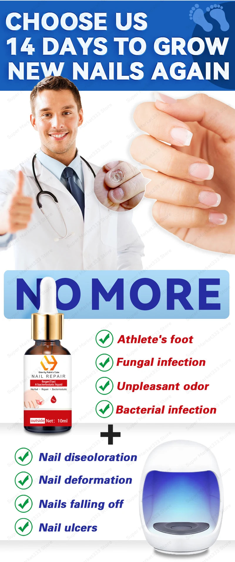 Laser Nail Therapy Device – Effective Solution for Nail Problems