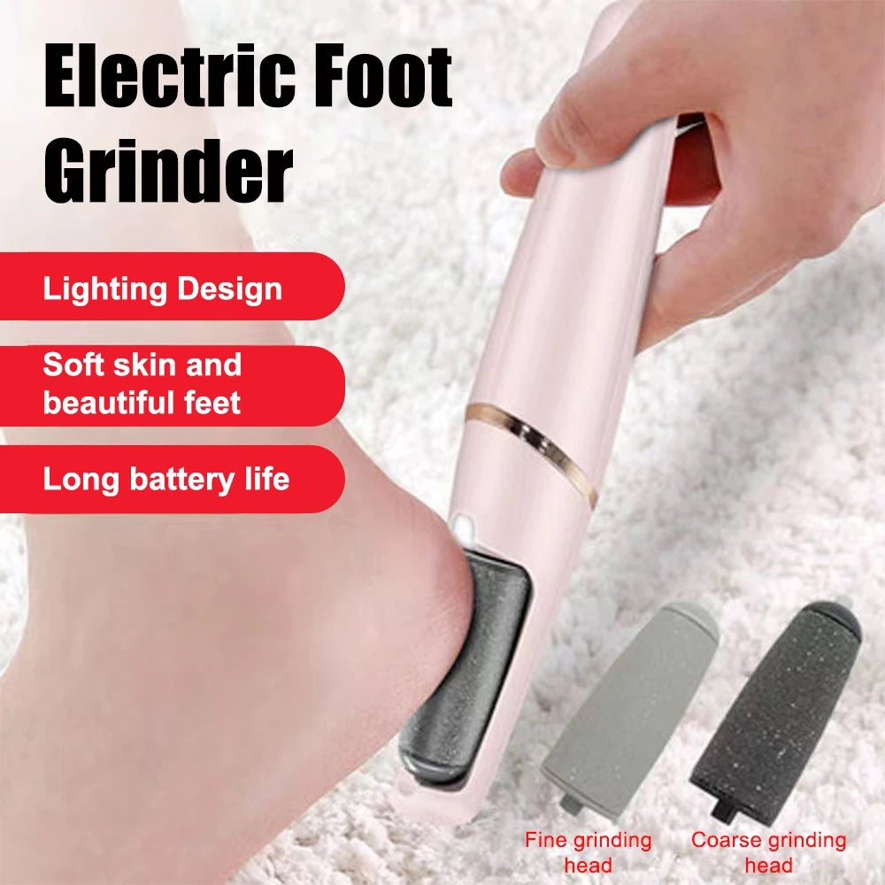 Electric Foot File Pedicure Tool – Portable Callus Remover and Dead Skin Grinder
