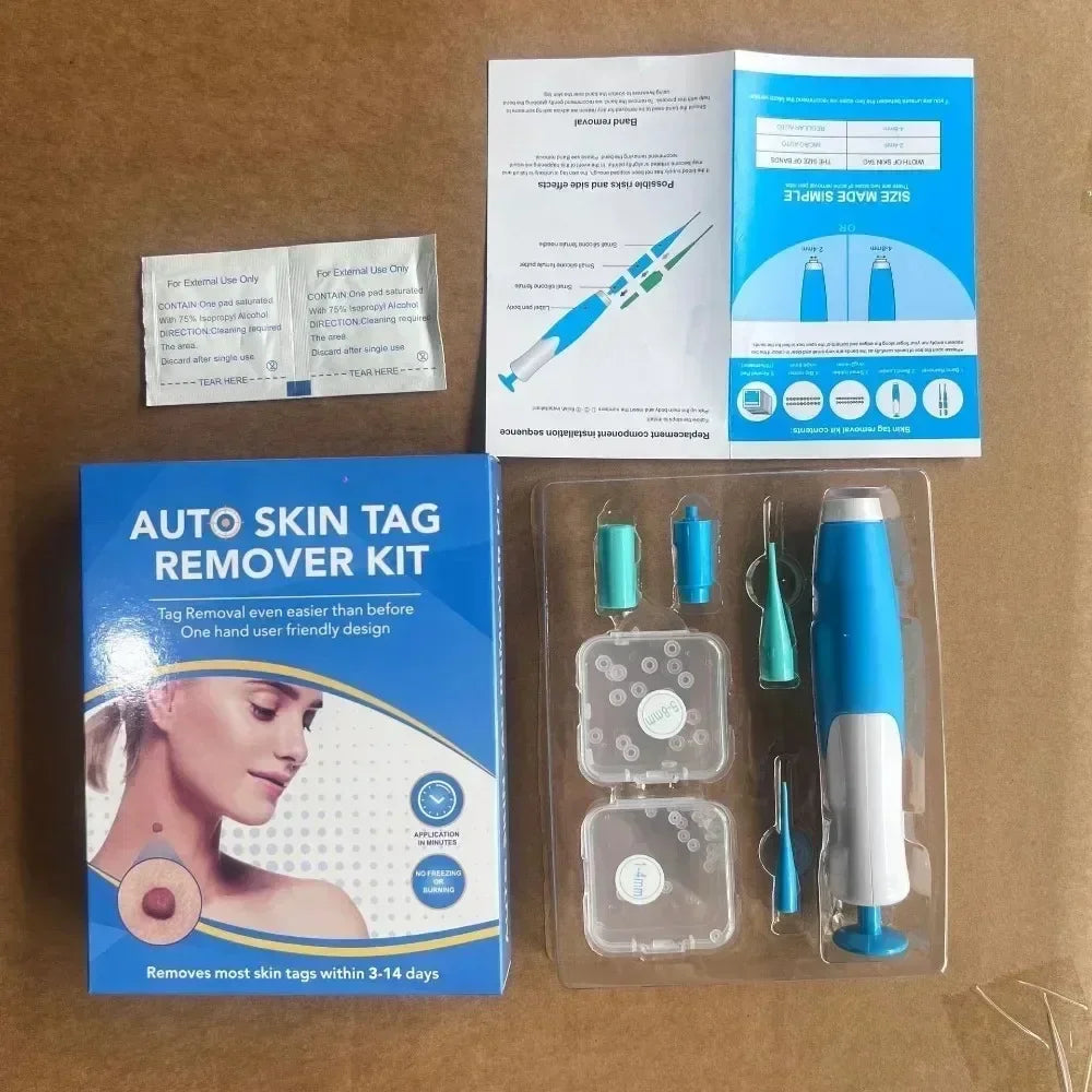 2-in-1 Acne & Skin Tag Remover Device – Mole, Wart & Blemish Removal Kit