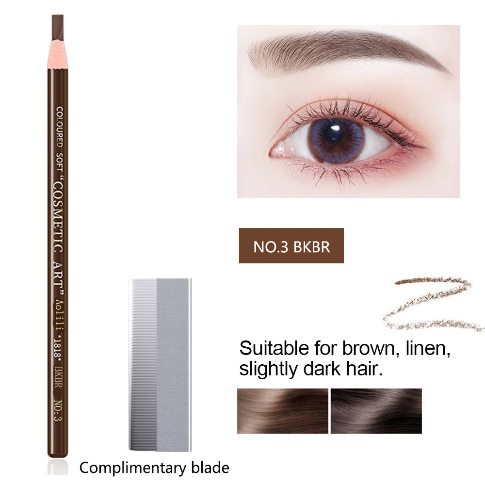Waterproof Eyebrow Pencil – Long-Lasting Professional Brow Enhancer