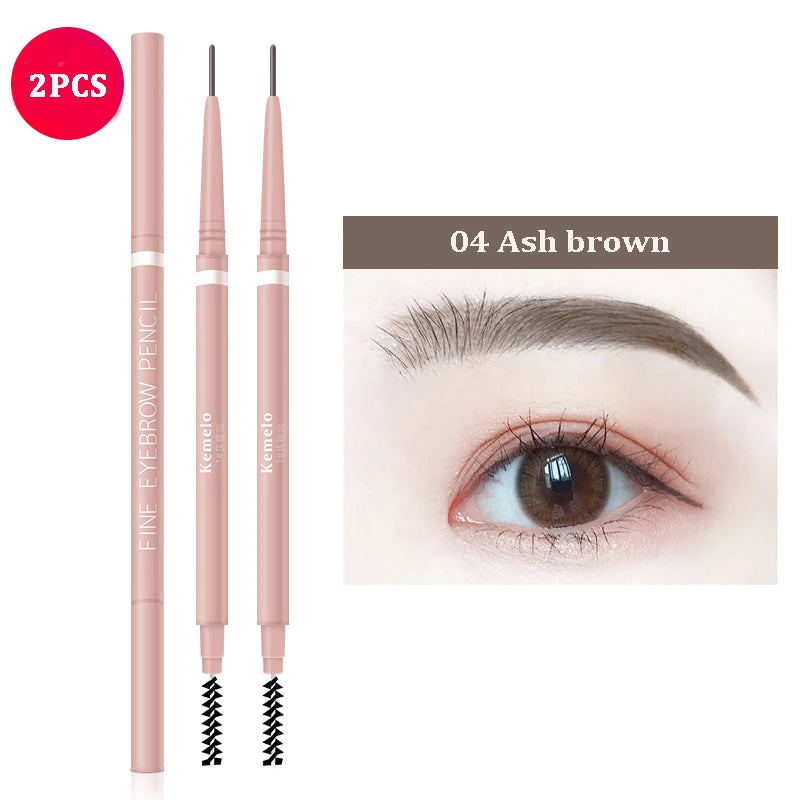 1.5mm Ultra-Fine Eyebrow Pencil – Double-Ended Waterproof & Long-Lasting Brow Pen