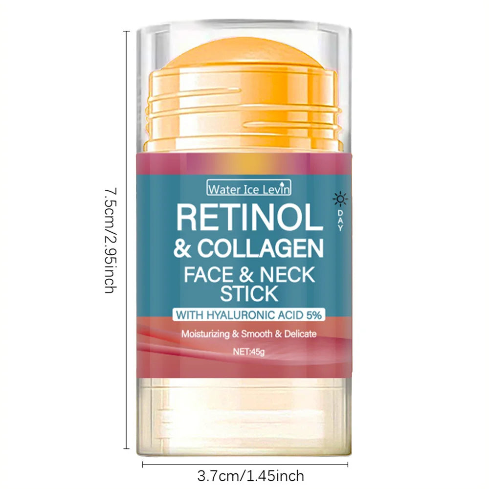 Retinol Firming Cream Stick – Collagen-Boosting Moisturizer for Wrinkle Smoothing and Brightening