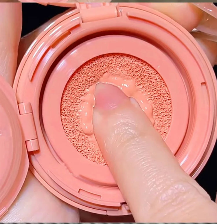 Gege Bear Cushion Blush – Blendable, Whitening & Long-Lasting
