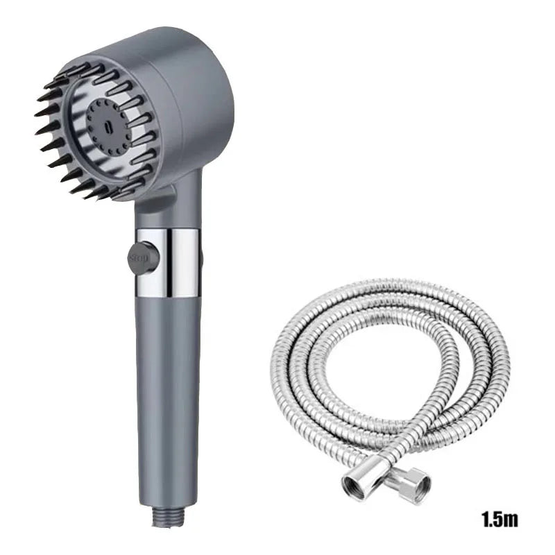 4 Modes Shower Filter Head – High Pressure Massage Handheld Showerhead for Bathroom