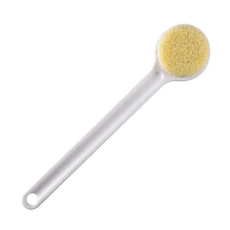 Long Handle Back Brush for Shower – Soft Bristle Body Exfoliating Bath Scrubber