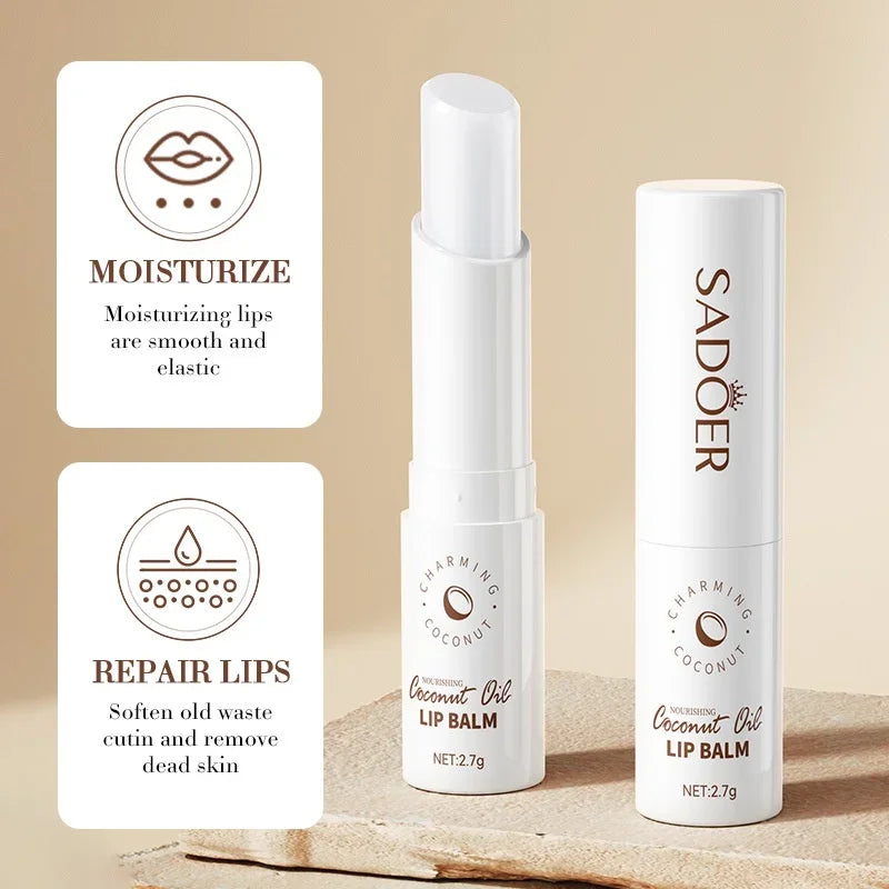 Coconut Lip Balm – Daily Nourishment and Moisture for Men and Women