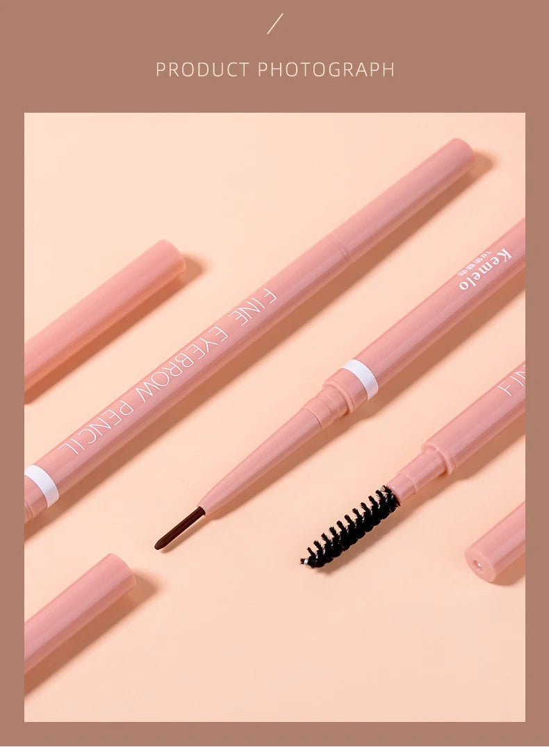1.5mm Ultra-Fine Eyebrow Pencil – Double-Ended Waterproof & Long-Lasting Brow Pen