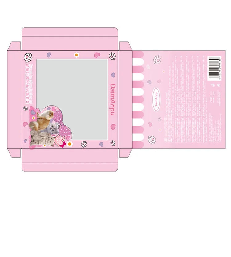 Cute Cat Mirror Lip Glaze Set – 6 Colors Hydrating Glossy Lip Stain