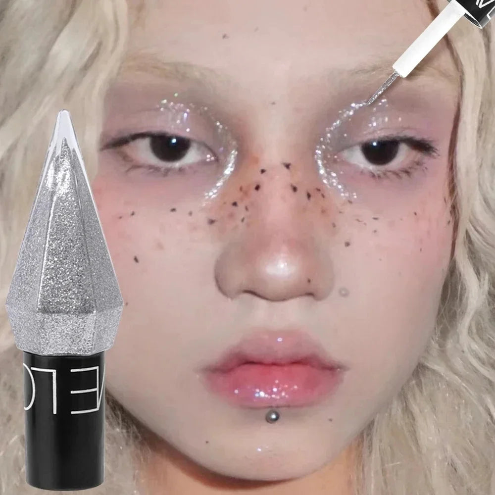 Diamond Shiny Waterproof Eye Liners & Eyeshadow