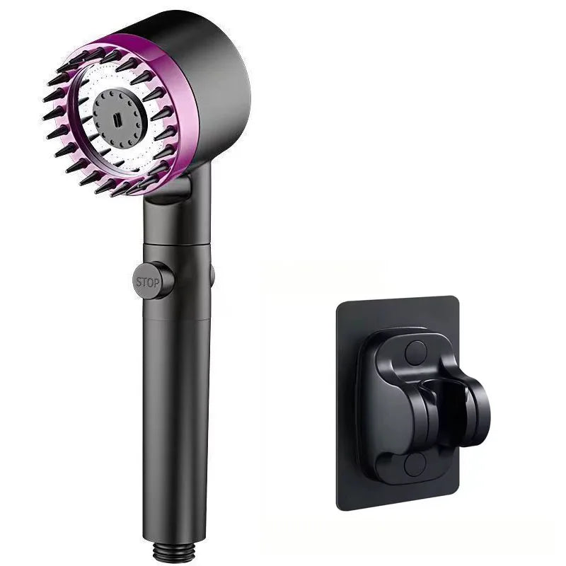 4 Modes Shower Filter Head – High Pressure Massage Handheld Showerhead for Bathroom