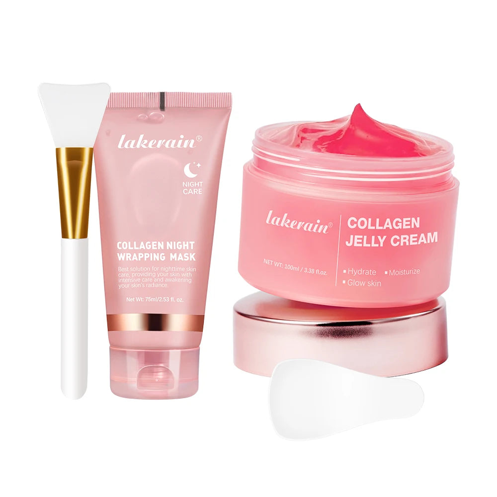 Collagen Jelly Cream Mask – Hydrating and Firming Overnight Facial Treatment