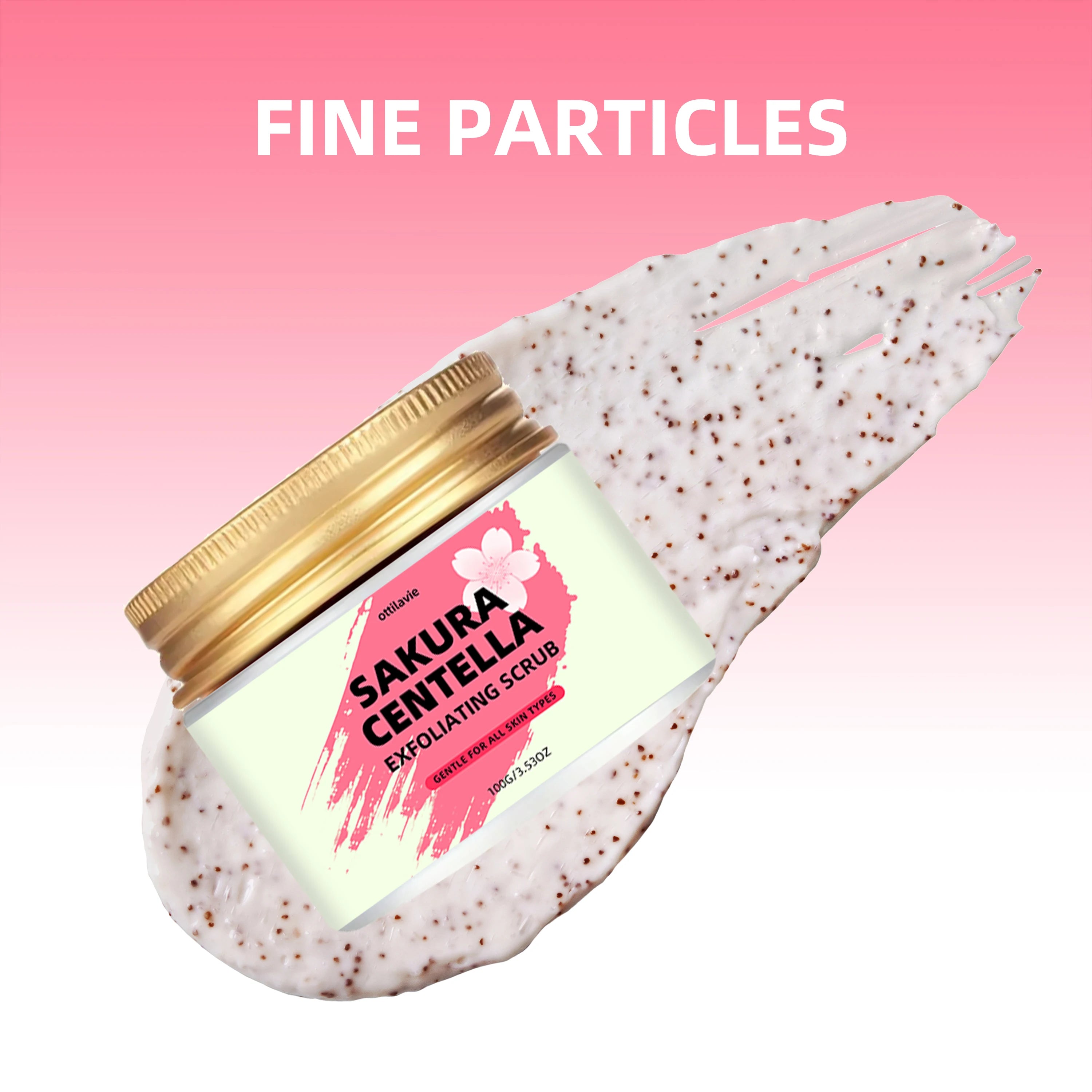 Ottilavie Sakura & Centella Scrub with Niacinamide