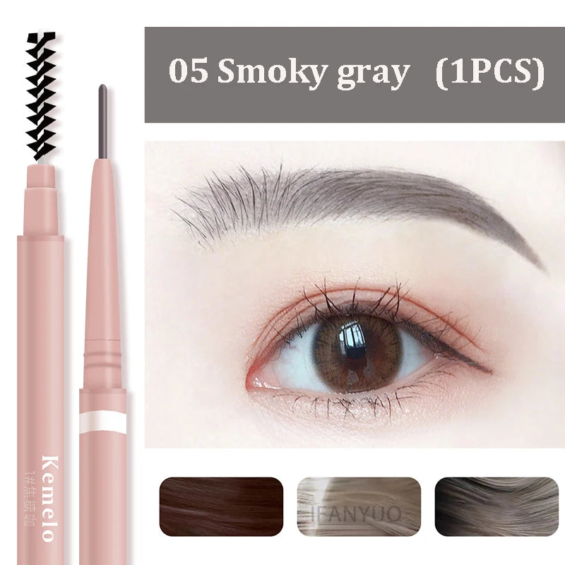 1.5mm Ultra-Fine Eyebrow Pencil – Double-Ended Waterproof & Long-Lasting Brow Pen