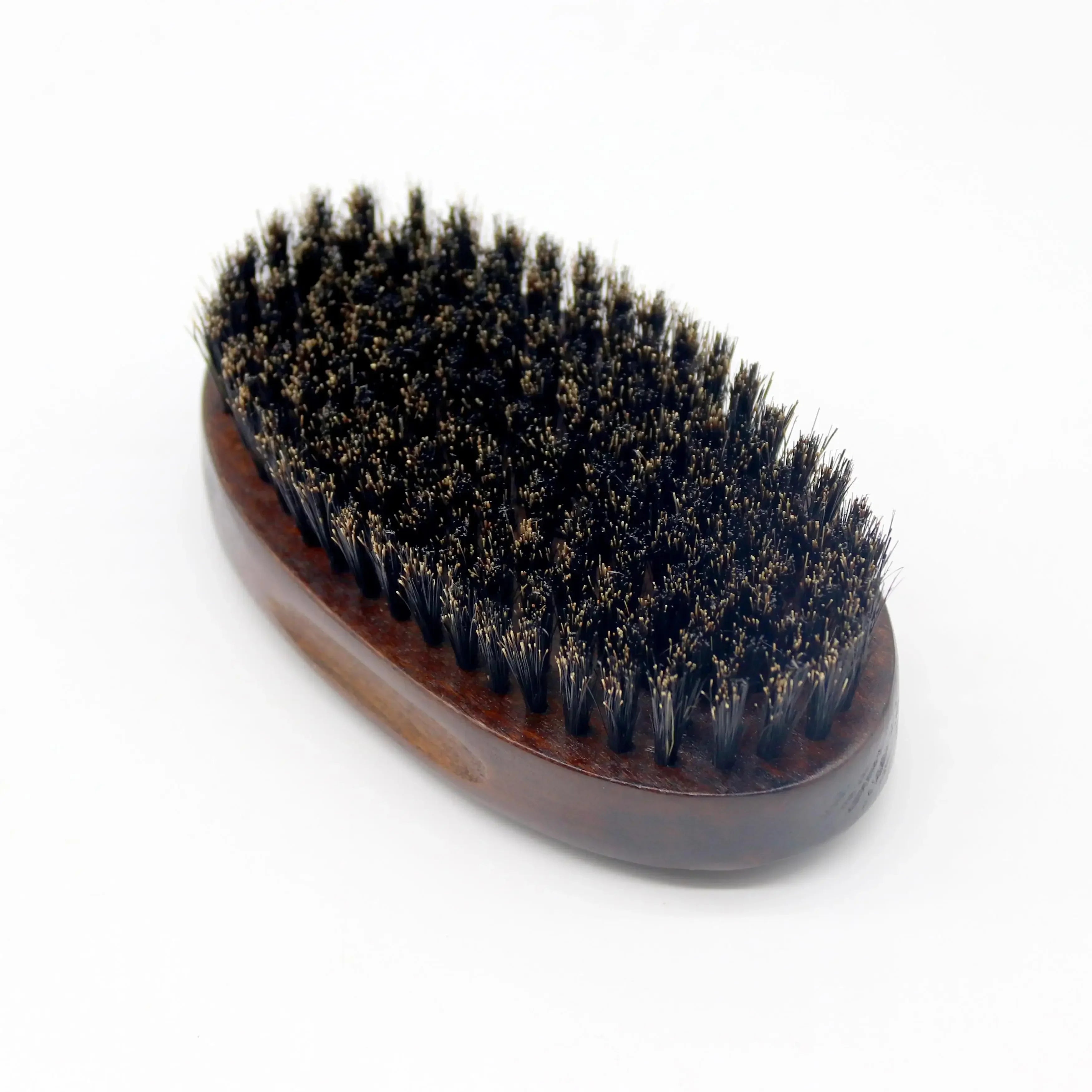 Wooden Beard & Hair Brush for Men – Natural Boar Bristle Grooming Comb